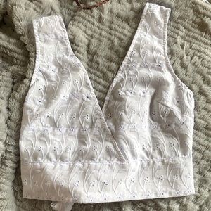 Small crop top L.A. hearts
